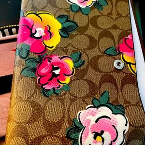 Coach notebook vintage Rose